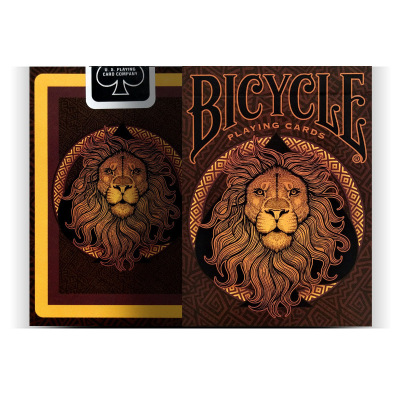 汇奇扑克 LION 雄狮 美国原装进口收藏花切 bicycle单车扑克牌|ms