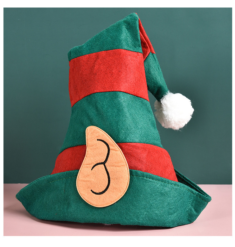 Noël Mode Bois Peluche Fête Chapeau De Noël 1 Pièce display picture 2