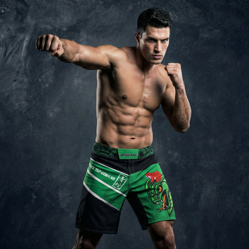Rouhou MMA Fighting Professional Training Shorts, Quick-Dry Sports Shorts for Men, UFC Comfortable and Breathable Fitness Wear Rouhou MMA Fighting Professional Training Shorts, Quick-Dry Sports Shorts for Men, UFC Comfortable and Breathable Fitness Wear