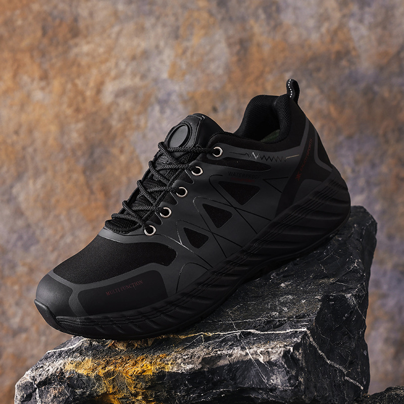 Zapatos de montaña de comercio exterior 2026 nuevos zapatos casuales ligeros para correr zapatos deportivos al por mayor pegado en frío zapatos de hombre de tamaño grande image 4