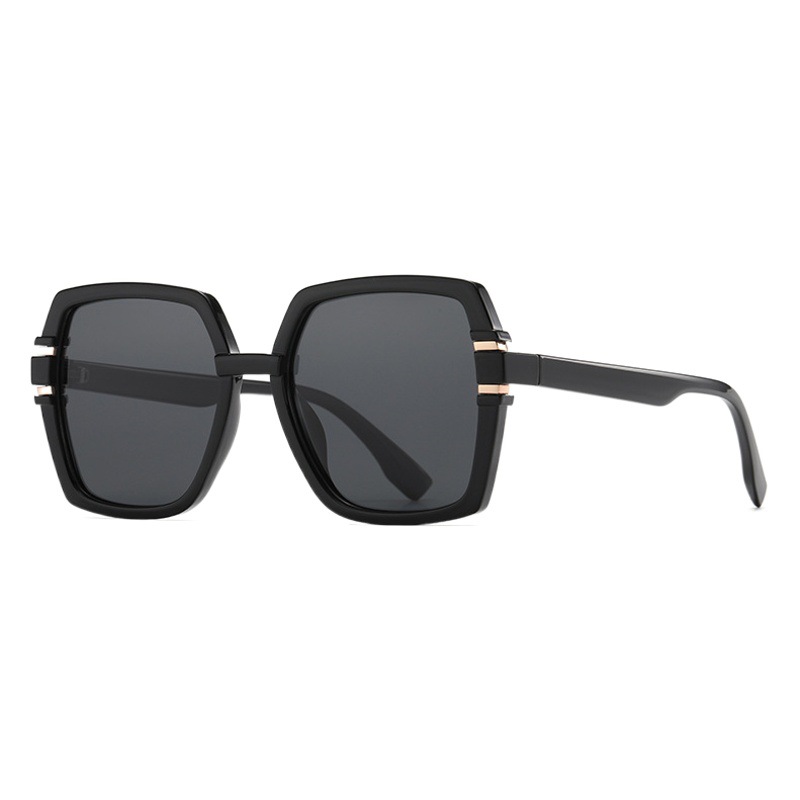 Nuevas gafas de sol polarizadas TR7552 de moda todo partido cara-mirando ultra ligero TR gafas de sol UV a prueba de gafas de sol