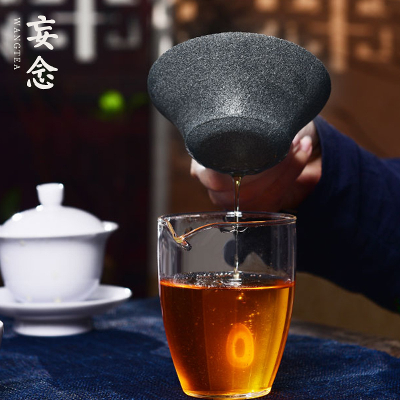 Maestro mineral de alúmina Filtro de cerámica no agujero colador de Té creativo juego de té accesorios Filtro de té
