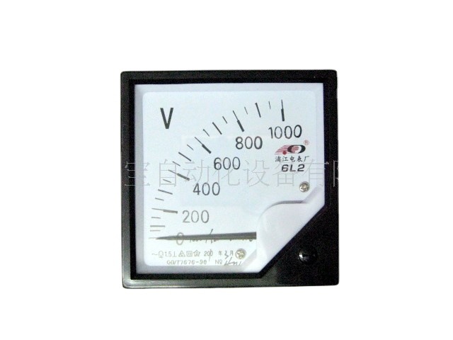 供应 小表头 机械表头 指针表 指针机械电流表6L2 1000V(图)