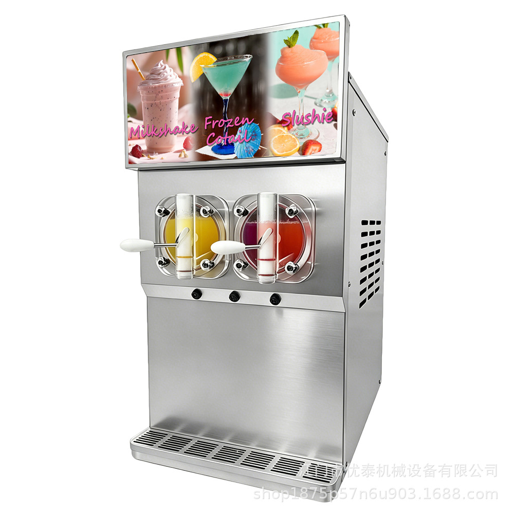 100L / h máquina de batido de barro de escritorio de alta producción comercial multi-sabor batido de leche máquina de fabricación de bebidas frías en todo uno