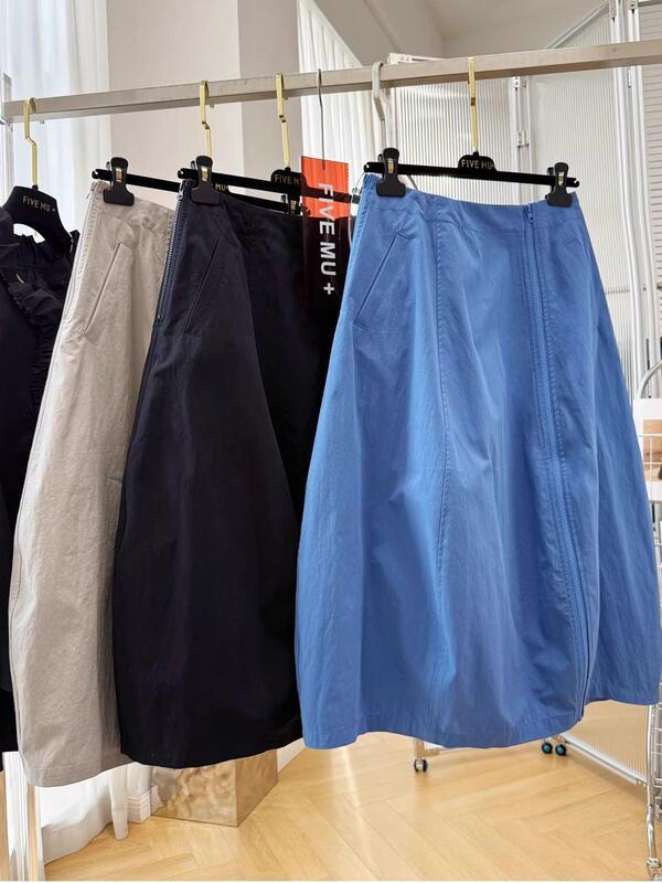 The Design Is Unique and Beautiful, and the Skirt Is Absolutely Stunning. Women's Spring High-Waisted Floral Skirt, Mid-Length Skirt The Design Is Unique and Beautiful, and the Skirt Is Absolutely Stunning. Women's Spring High-Waisted Floral Skirt, Mid-Length Skirt