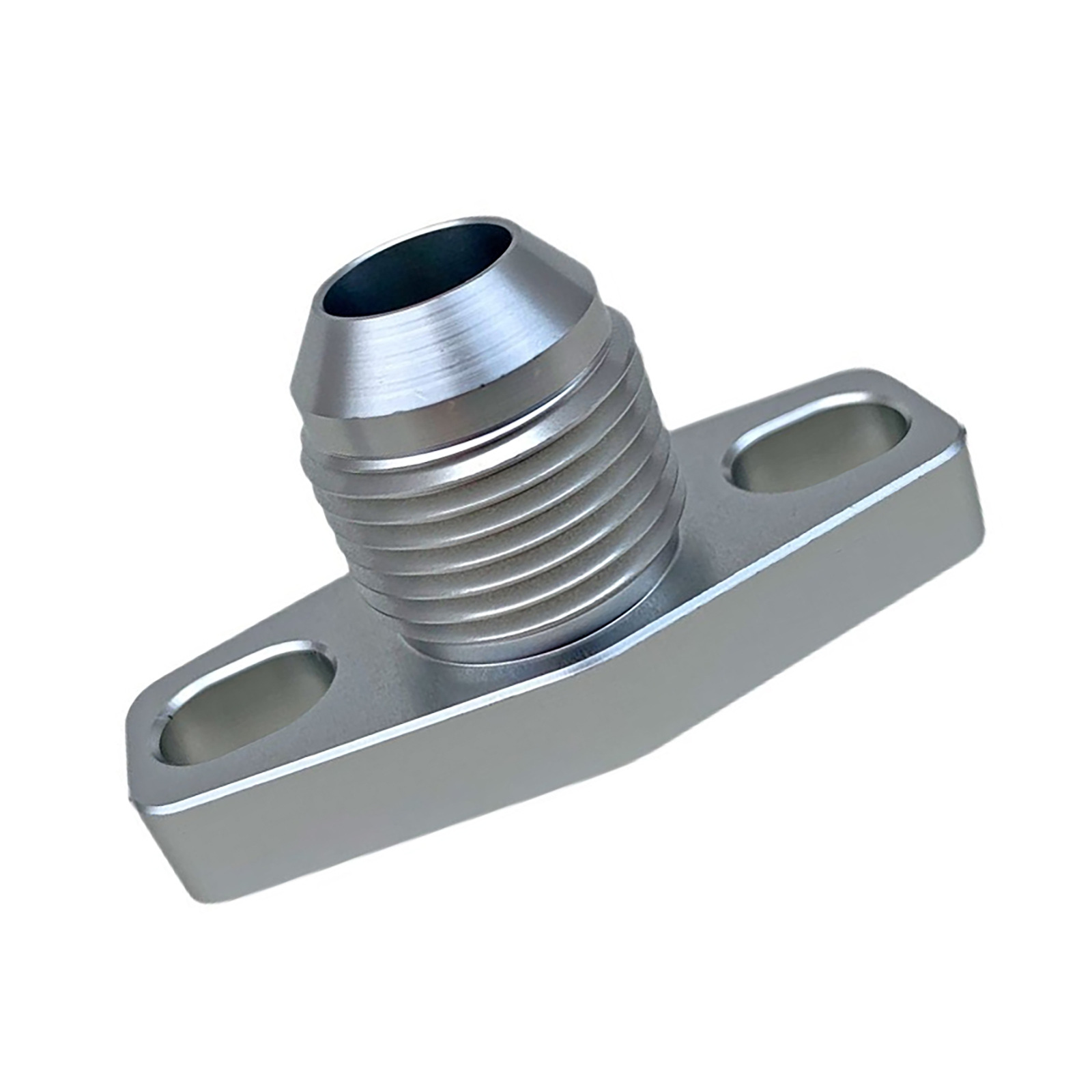 An3-An16 Aluminum Alloy Turbo Oil Supply Flange Adapter Fuel Hose Modification Connector Oil Cooler Accessories