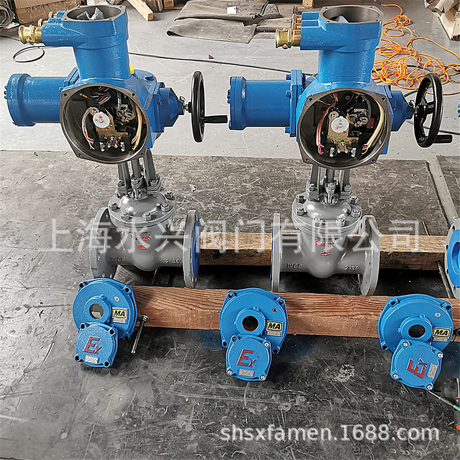 隔爆电动闸阀Z941BH-25 DN125 煤矿井下排水矿用煤安电动开关型