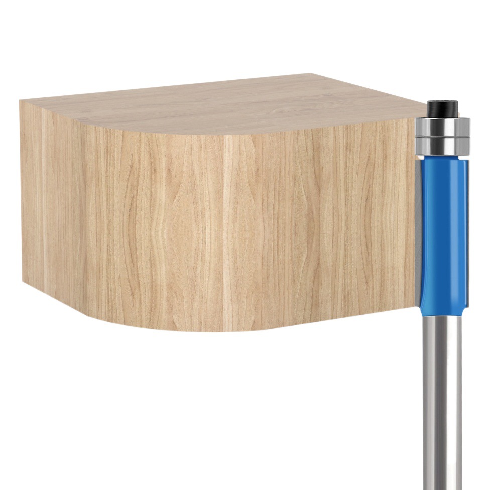 4-pieza cabeza doble rodamiento máquina de recorte de la madera lado fresado cortador cuchillo decoración muebles cortador cabeza talla