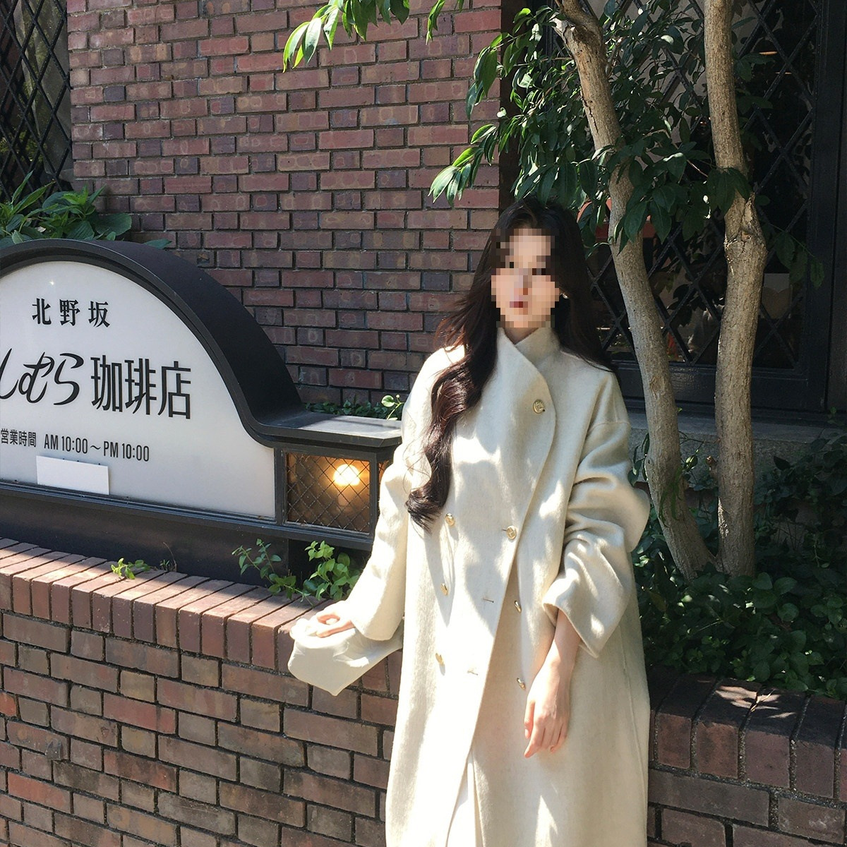 双面毛呢外套灰色女主秋冬羊毛小个子韩剧呢子大衣女青年