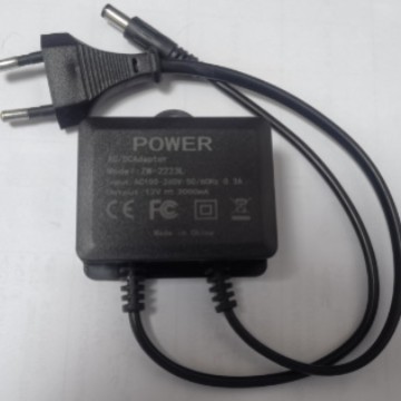 防水电源 12V1A 美规/欧规电源适配器/AC线0.3米/DC线0.3米