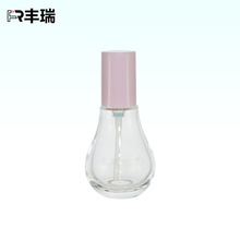 厂家现货新款30ml灯泡精华液瓶BB霜隔离霜玻璃瓶化妆品分装瓶