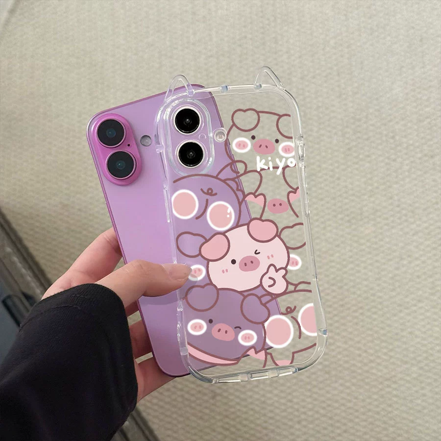 Apple, iPhone15, неоновый фуксия совместимый чехол для телефона, 15promax