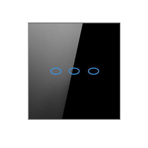 Tmall Genie Smart Switch Single-Pole Bluetooth System Remote Switch Voice Remote Control Tempered Glass Switch