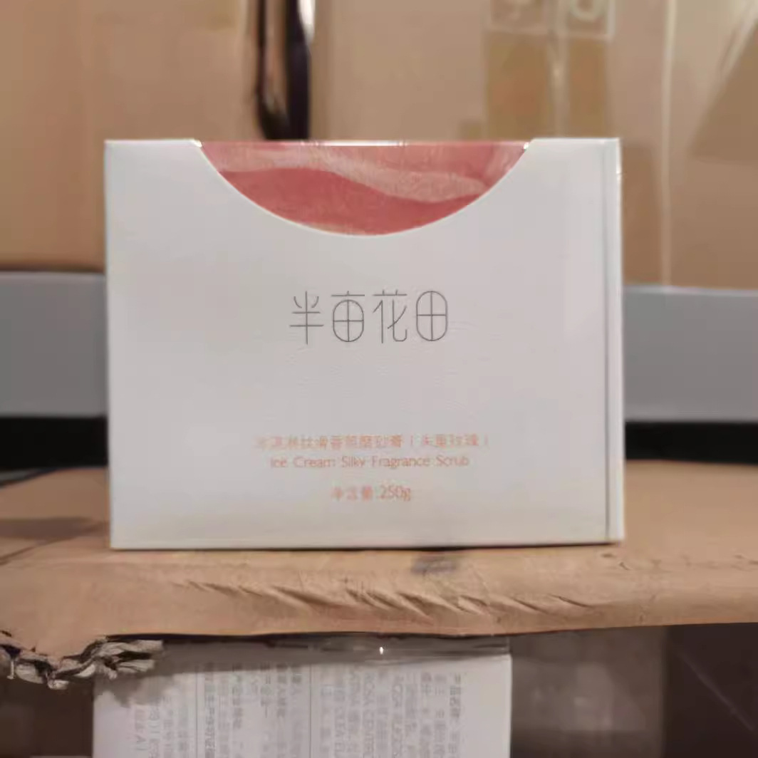 Medio acre de exfoliante helado exfoliante de fragancia sedosa genuino