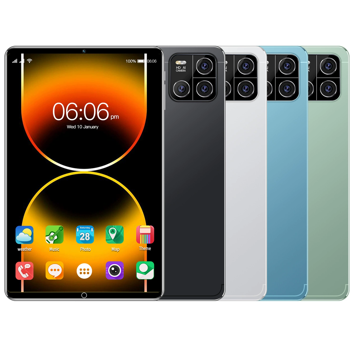 Планшет (Meike) Pad6 — 10-дюймовый HD, Android, 5G, версии региональной памяти