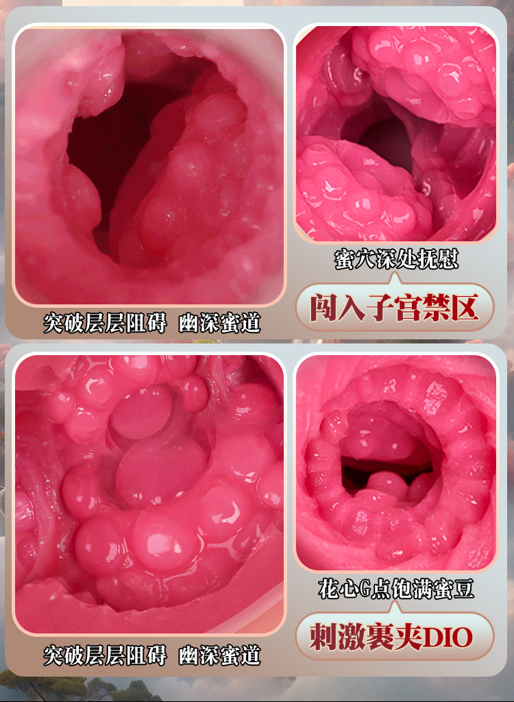 Jiu Guo Aichao Half-Body TPE Masturbator with Realistic Vaginal and Buttock Detail — detail image 7