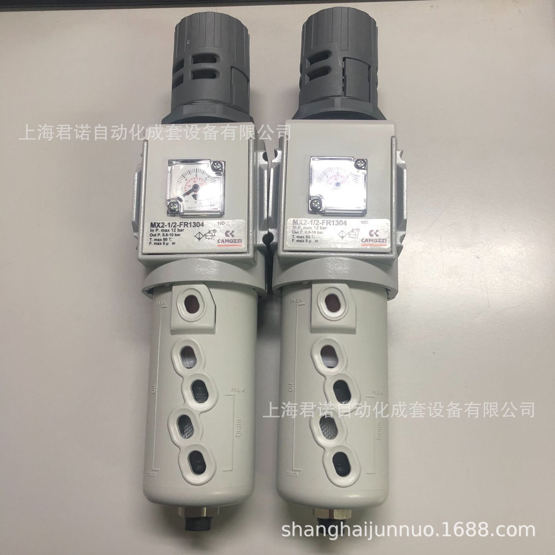 过滤减压阀 MX2-1/2-FR1304 CAMOZZI 康茂胜 MX系列减压器/过滤器