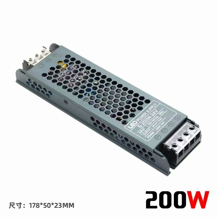 COB ライト LED ライトストリップ 24V 低電圧リニアライト電源家庭用および商業用 60 ワット 100W250W300W400W|undefined
