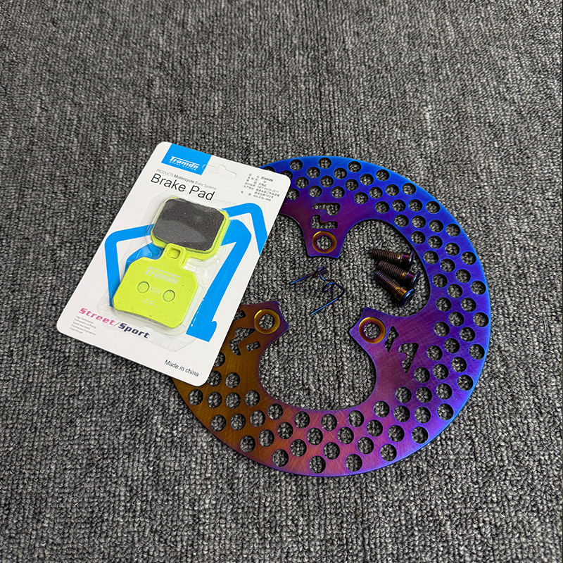 Genuine Flandor Green Water Ghost Brake Pads, Small Crab Calipers, Universal Brake Pads for Niu Ninebot Models