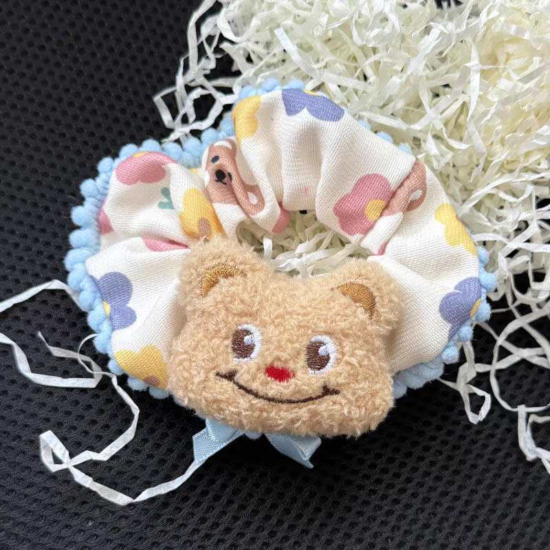 만화 곰 머리끈