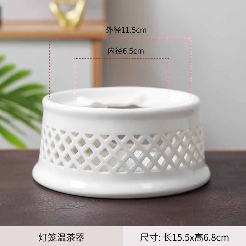Directo de fábrica de té de la vela calentador de cerámica de la preservación del calor del hogar calefacción calentador de té restaurante Hotel calentador de té