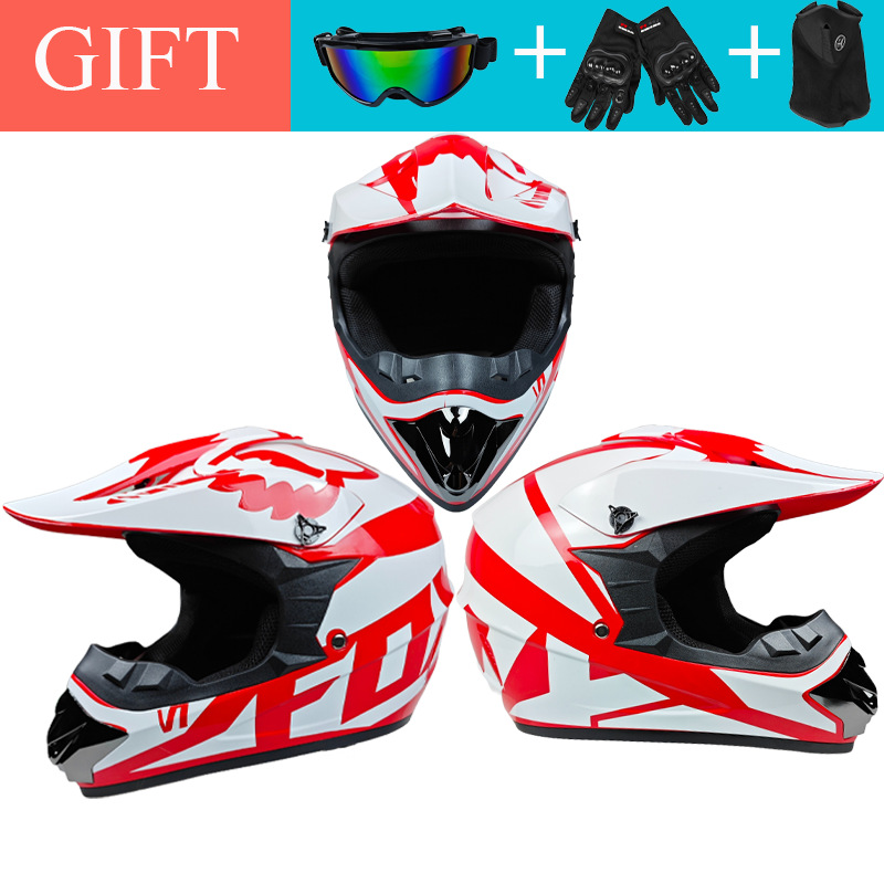 Cross-Border Foreign Trade Off-Road Helmets, Beach Bike Helmets, Youth Mountain Bike Downhill Helmets, Go-Kart Helmets, Electric Bike Helmets