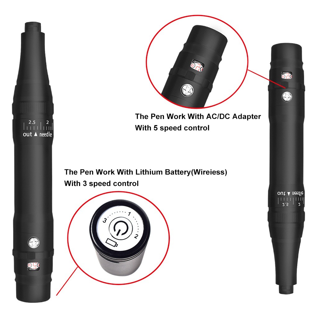 Factory wholesale eyebrow tattoo all-in-one single battery tattoo machine bayonet tattoo machine