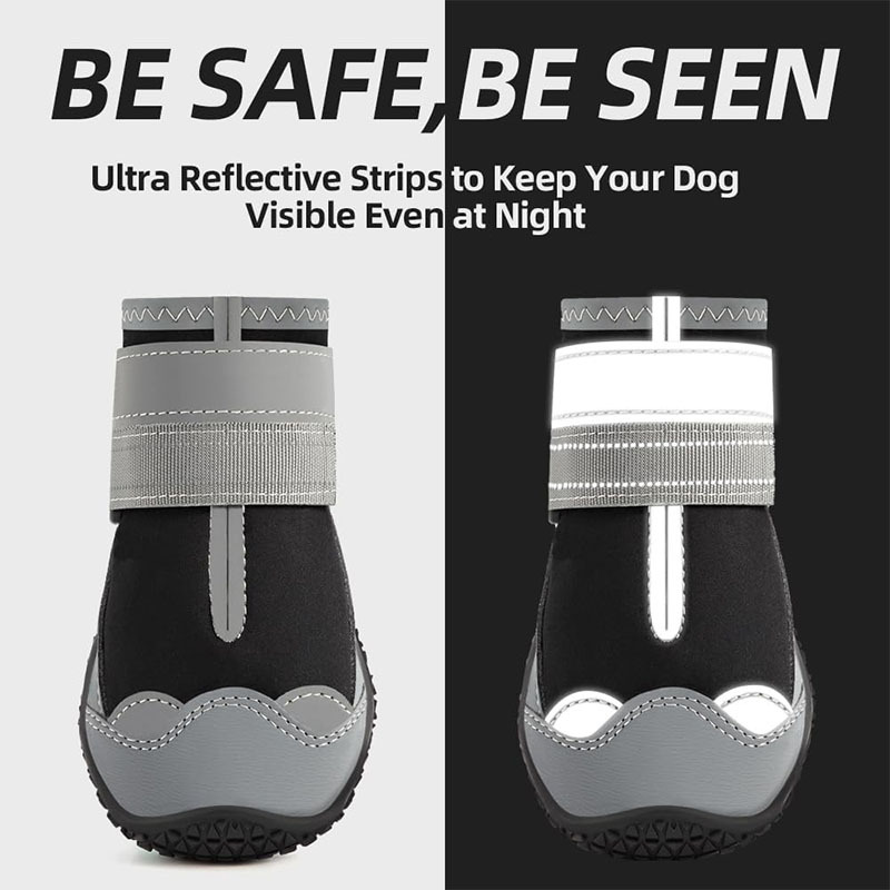 Nuevos zapatos para perros de primavera, verano, Otoño e Invierno Nueva malla transpirable Golden Retriever DEMU zapatos para perros de fábrica