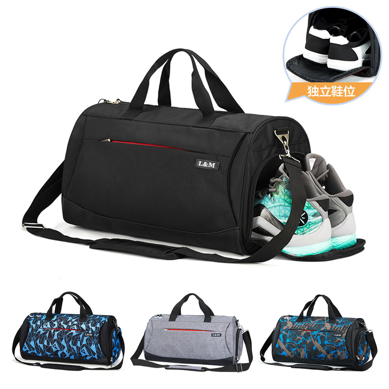 Fitness Sports Bag Men's Luggage Travel Bag Single Shoulder Crossbody Portable Training Bag Women's Cylinder Yoga Bag Dry and Wet Separation Fitness Sports Bag Men's Luggage Travel Bag Single Shoulder Crossbody Portable Training Bag Women's Cylinder Yoga Bag Dry and Wet Separation