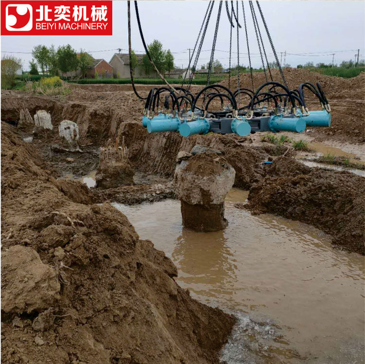 液压破桩机 北奕品牌截桩机 高铁桩头快速破除机械 顶桩机