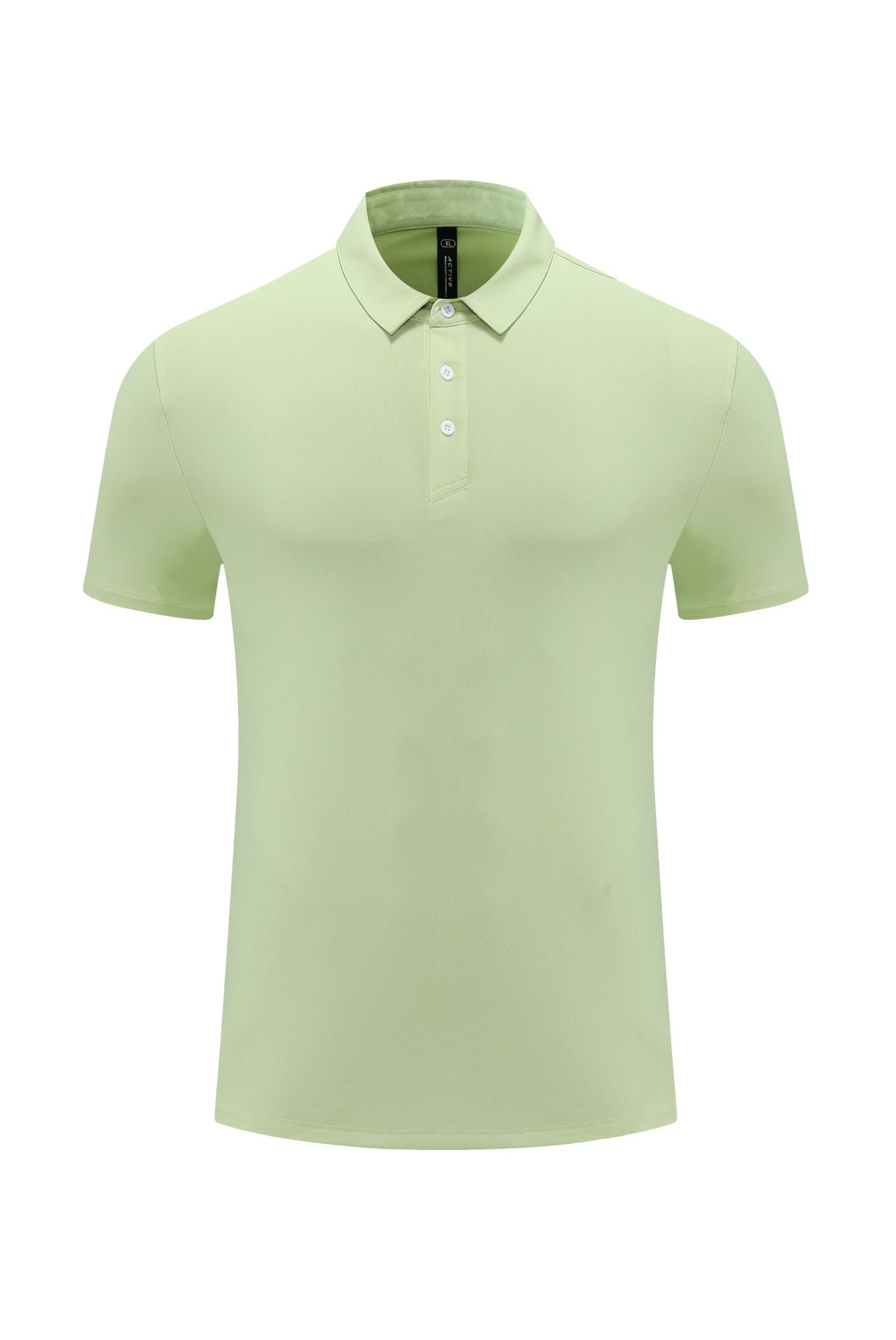 Camisa de polo deportiva de color sólido casual para hombres y mujeres mismo verano slim fit que absorbe el sudor ropa de grupo de secado rápido Camiseta de manga corta
