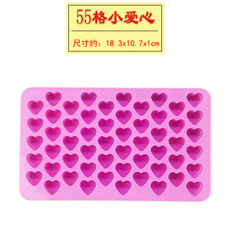 Molde de silicona para pudín gelatina chocolate y jabón DIY