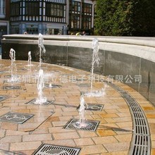音乐旱喷广场喷泉设备全套景观工程设计施工安装户外不锈钢喷头