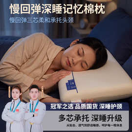 深睡星球3.0ProMax记忆枕星级酒店同款人体工学零压慢回弹护颈枕