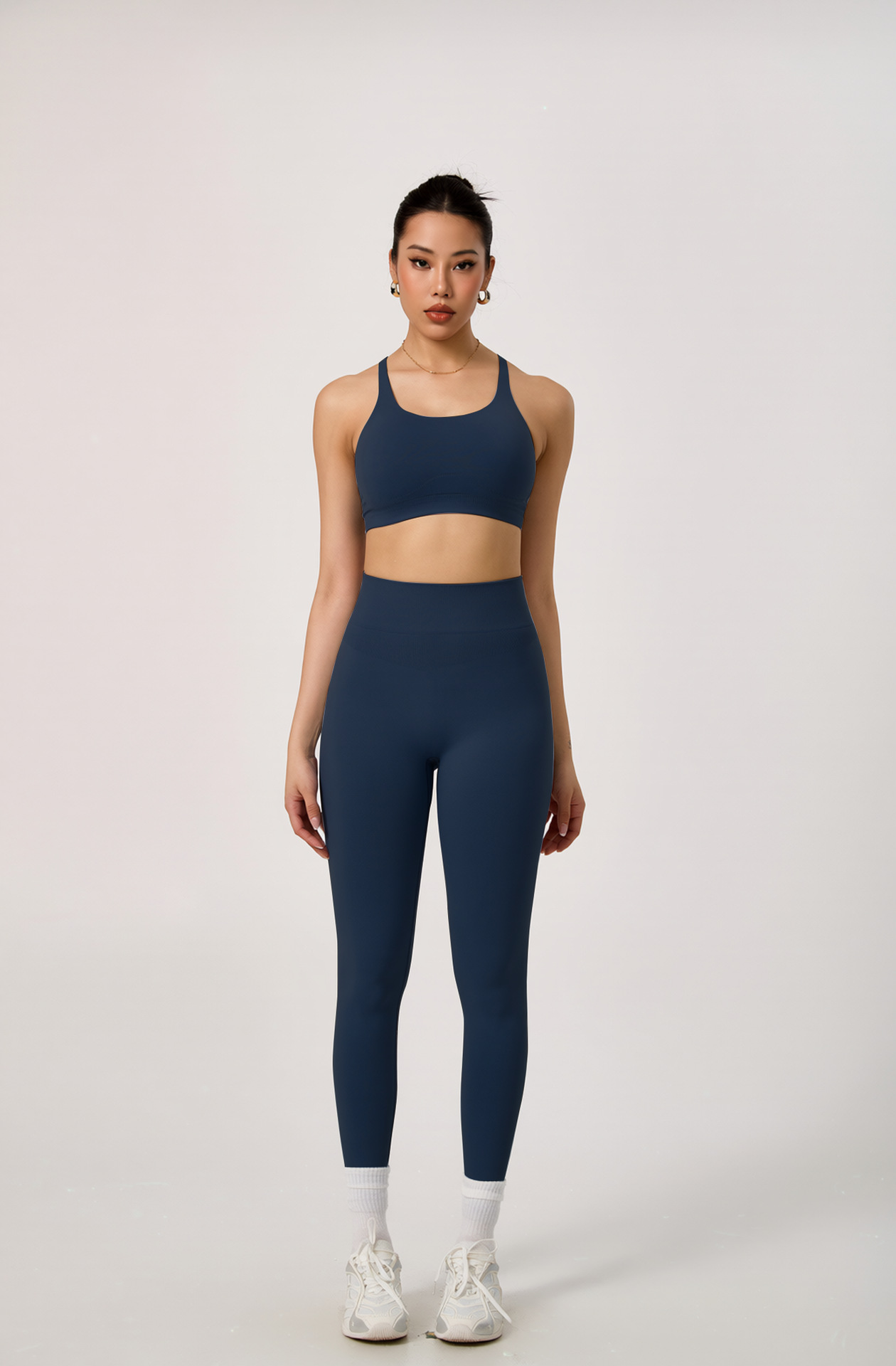 Ropa interior deportiva sin costura transfronteriza en Europa y los Estados unidos, sujetador de espalda, cintura y pantalones de cadera, ropa de fitness al aire libre, traje de yoga