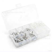�羳180PCS �S�~��a��ɲ�Ƭ�o���䉺���ӽӾ�����2.8/4.8/6.3mm