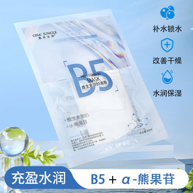 B5 フェイシャルマスクアルブチン保湿保湿ビタミン B5 ヒアルロン酸ニコチンアミドマスクシートメーカー卸売|undefined
