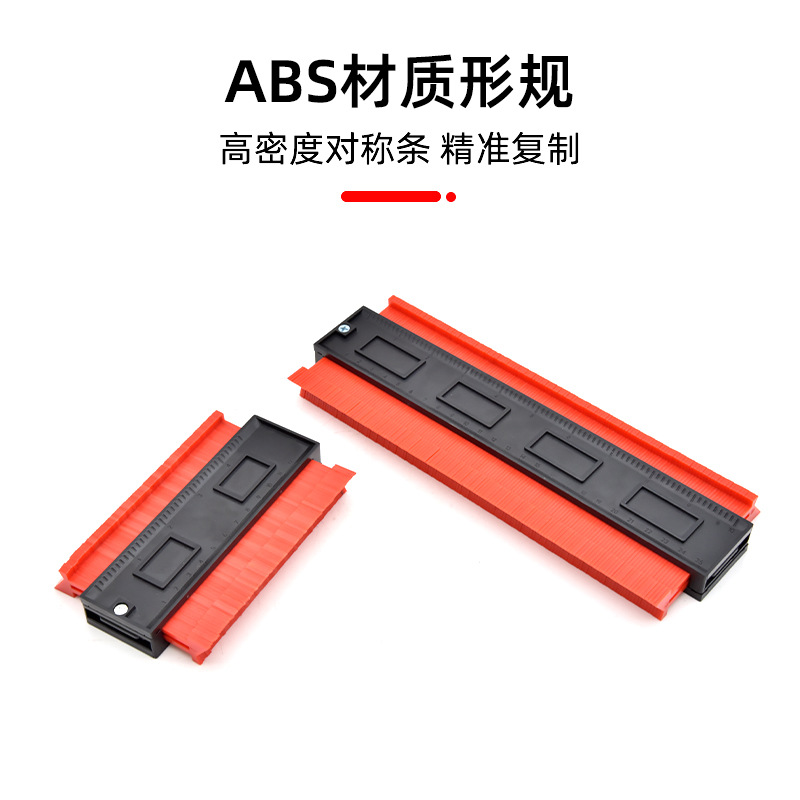 gauge de forma de radian gauge de perfilado carpintería piedra automóvil forma irregular gauge multifuncional contorno gauge