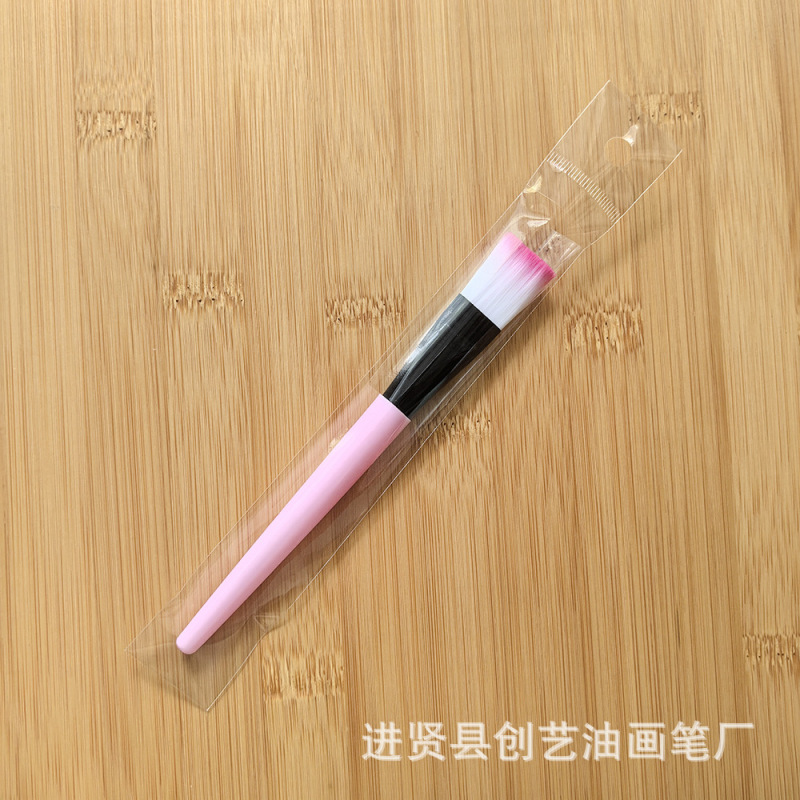 メーカー直販 白柄ピンク柄 柔らかい毛 フェイスマスクブラシ ナイロン毛 美容ブラシ 化粧ブラシ 洗顔ブラシ 化粧道具ブラシ|undefined
