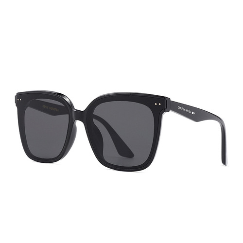Gm glasses, anti-ultraviolet polarized sun, driving sunglasses, women's face, small cat's eye sunglasses, small fragrance sunglasses
