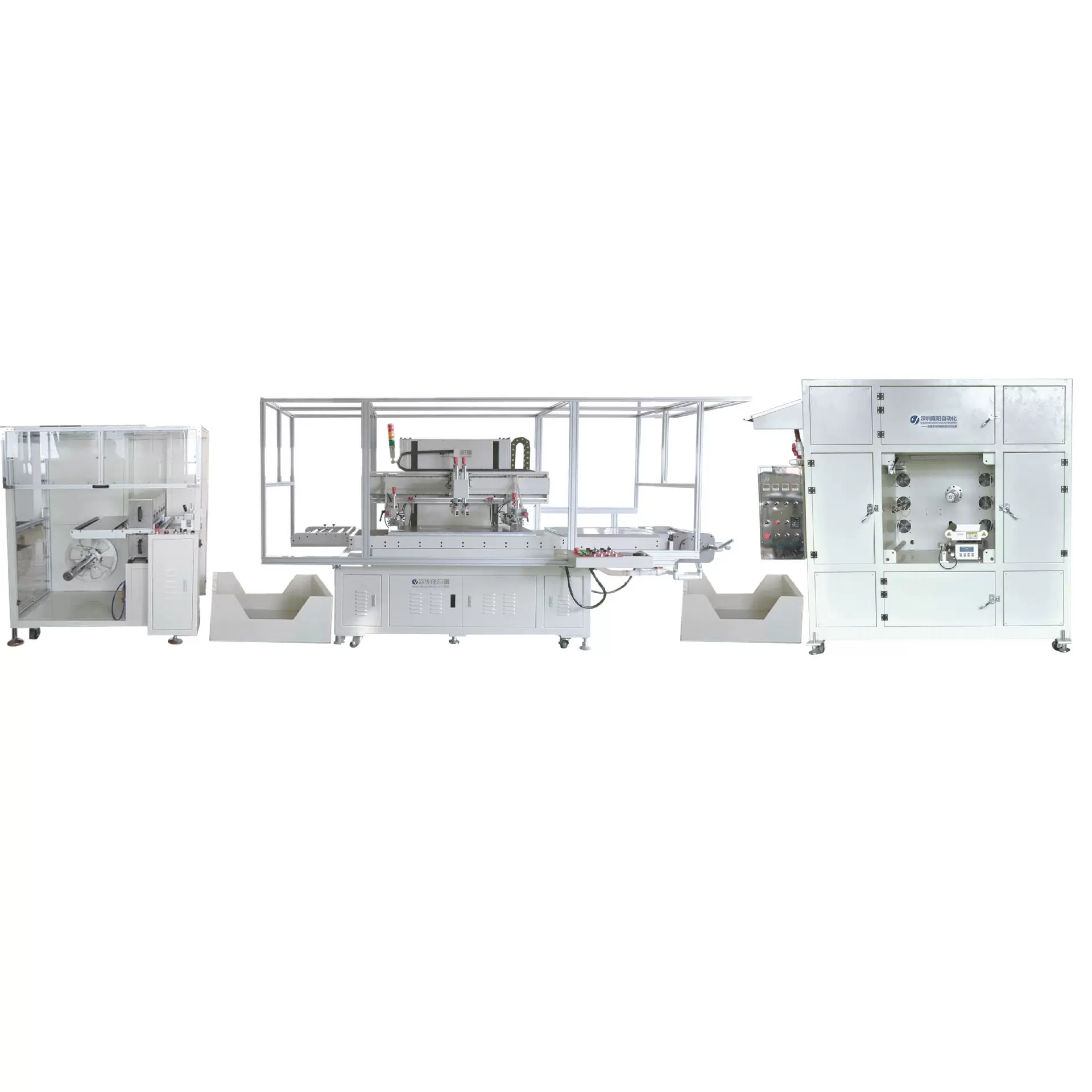 PET卷料印刷机自动定位丝印机银线银浆线路板CCD印刷机