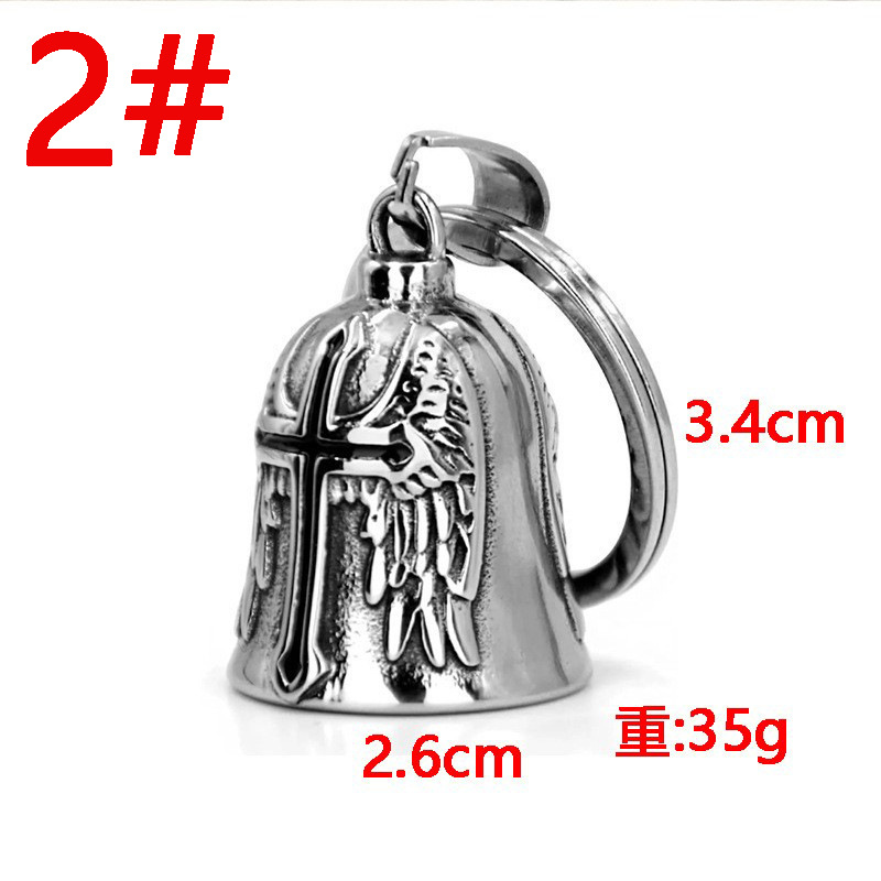 Europa y los Estados Unidos Amazon venta caliente campanas en el nuevo crucifijo retro exorcismo montar joyas colgante campanas