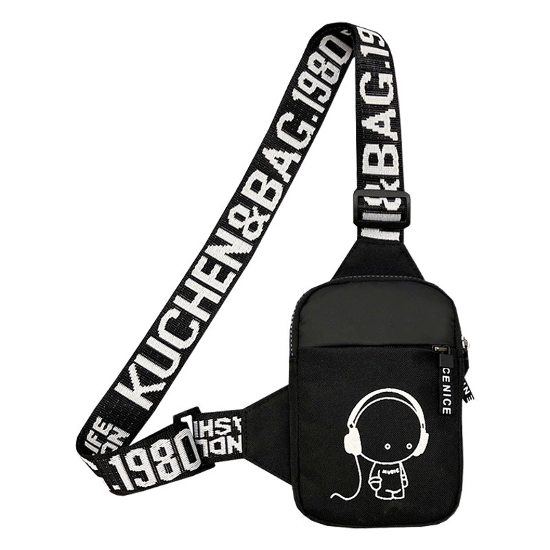 Маленькая трансграничная сумка Сверхлегкая мини-сумка для мобильного телефона Модная брендовая нагрудная сумка Женская маленькая сумка Женская Легкая спортивная сумка через плечо