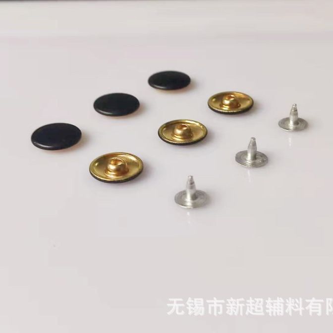 12.5mm铆钉面板铜制喷漆亮黑铆钉面板