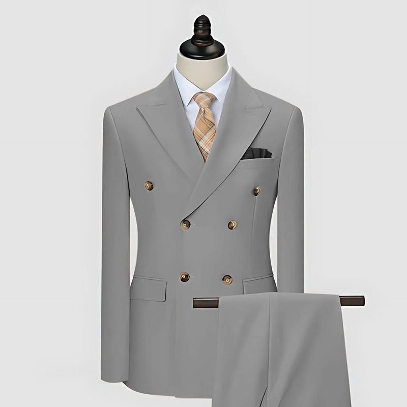 Silver gray (top + trousers) / XS