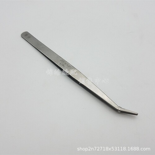 Elbow straight head tweezers pliers hand threading tweezers garment factory repair clothing tools