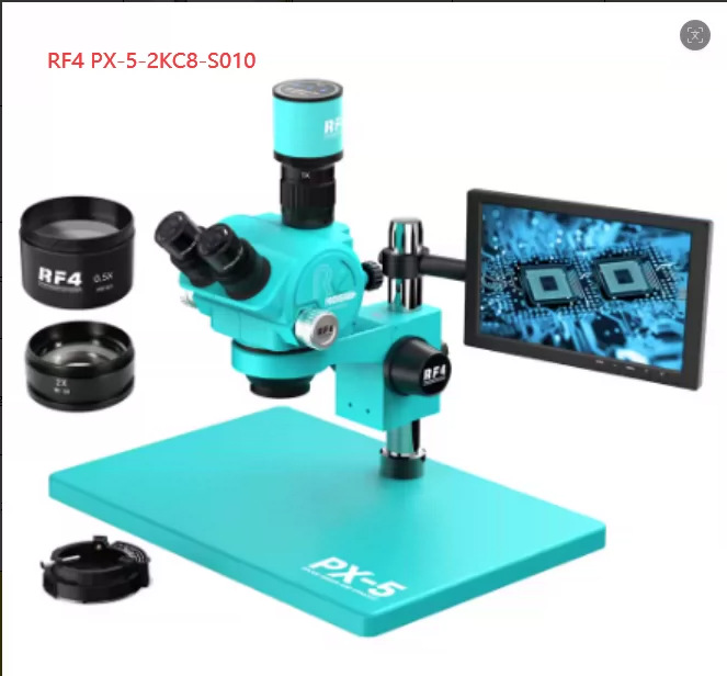 Microscopio de Zoom Continuo RF4 7-50X para Reparación de Celulares y Computadoras image 22