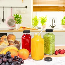 ����ѷ16oz����͸������ƿ�ӿ��ظ�ʹ��������ե֭��ɳţ�̴�����