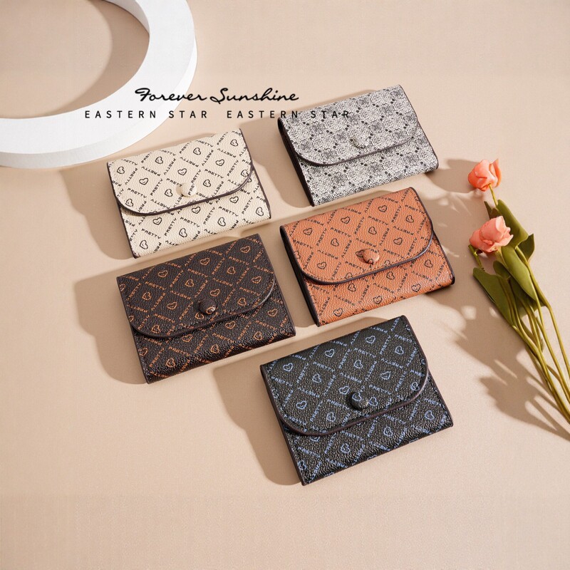 Amazon's best-selling cross-border women's wallet, short clutch purse, versatile and simple, wholesale from the source factory for foreign trade Amazon's best-selling cross-border women's wallet, short clutch purse, versatile and simple, wholesale from the source factory for foreign trade