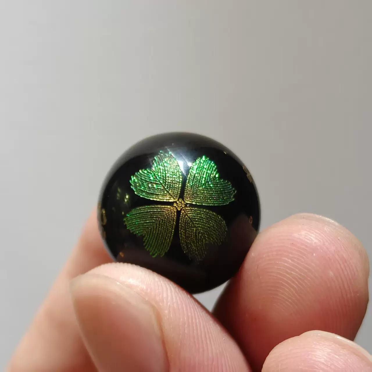 厂家直销正品无暇非遗木胎漆器工艺品单珠纯手工国风小众高级手串